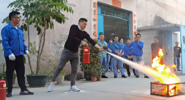 2021冬季消防演練總結(jié)|廣有五金&東莞合頁(yè)