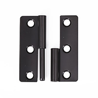 合頁(yè)定制廠家專(zhuān)業(yè)生產(chǎn)電泳黑色拆裝鉸鏈，脫卸合頁(yè)